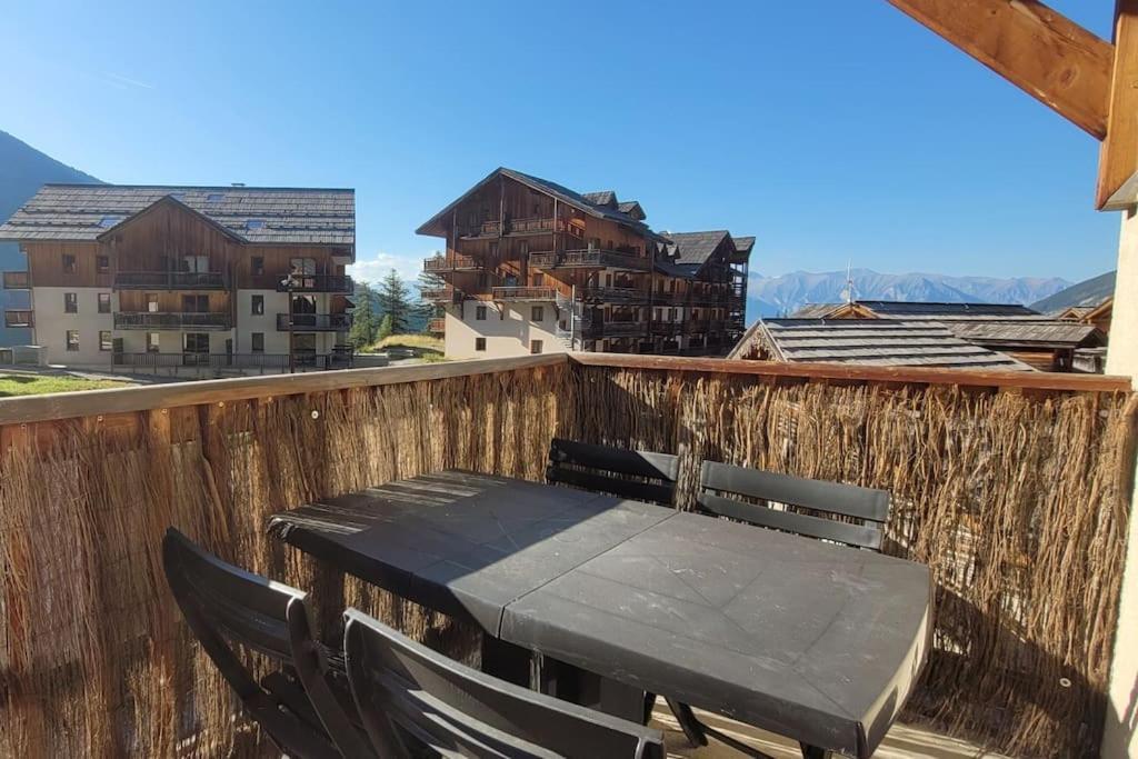 Appartement Duplex T3 6 Personnes Les Orres 1800 Tout Confort Pied Des Pistes מראה חיצוני תמונה